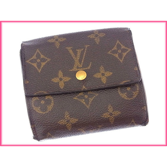 Louis Vuitton Carte Monnaie Wallet Trifold Vieux Porte Brown - Picture 2 of 6